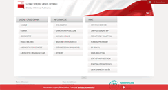 Desktop Screenshot of bip.lewin-brzeski.pl